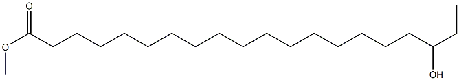 18-Hydroxyicosanoic acid methyl ester 结构式