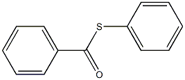 S-Phenyl thiobenzoate Struktur