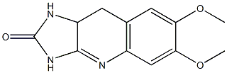 6,7-Dimethoxy-9,9a-dihydro-1H-imidazo[4,5-b]quinolin-2(3H)-one