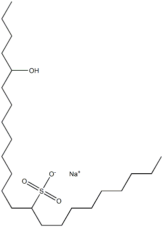 19-Hydroxytricosane-10-sulfonic acid sodium salt|