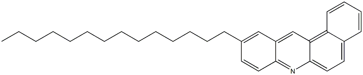 10-Tetradecylbenz[a]acridine Structure