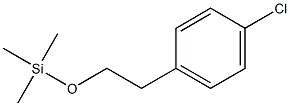 1-[2-(Trimethylsilyloxy)ethyl]-4-chlorobenzene Structure