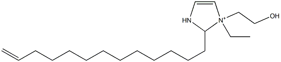 1-Ethyl-1-(2-hydroxyethyl)-2-(12-tridecenyl)-4-imidazoline-1-ium