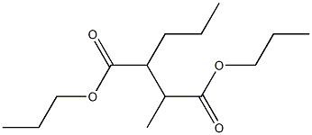 Hexane-2,3-dicarboxylic acid dipropyl ester Struktur