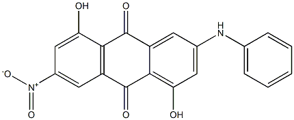 2-Anilino-4,8-dihydroxy-6-nitroanthraquinone