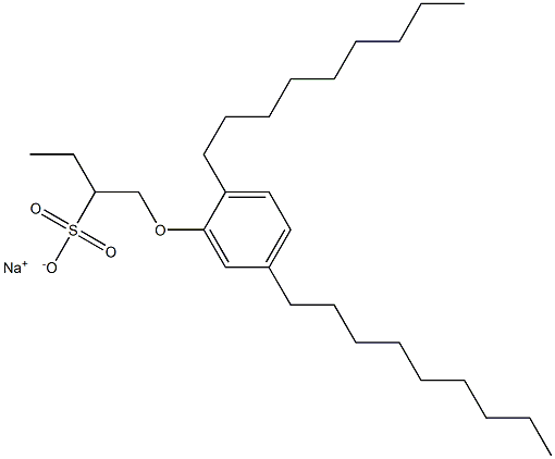  1-(2,5-Dinonylphenoxy)butane-2-sulfonic acid sodium salt