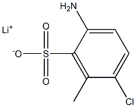 2-Amino-5-chloro-6-methylbenzenesulfonic acid lithium salt|