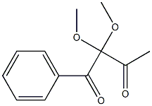 1-Phenyl-2,2-dimethoxy-1,3-butanedione,,结构式