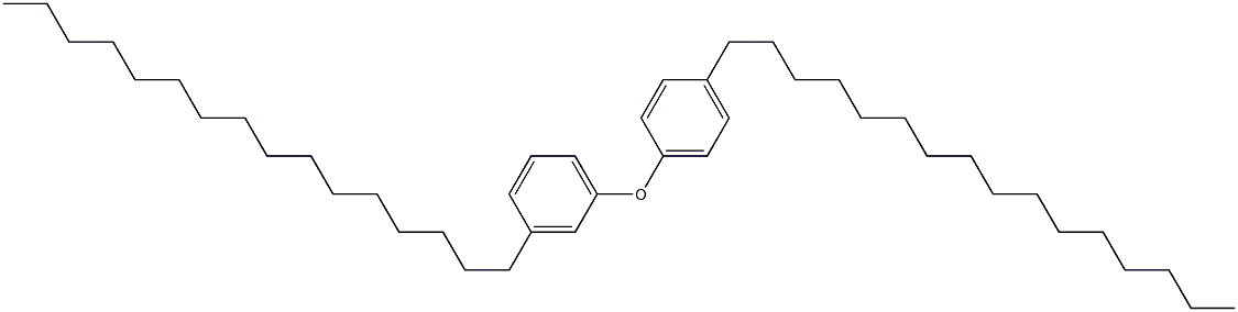 3,4'-Dihexadecyl[oxybisbenzene] Structure