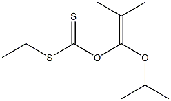 Dithiocarbonic acid O-(1-isopropoxy-2,2-dimethylvinyl)S-ethyl ester