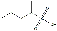 Pentane-2-sulfonic acid Struktur