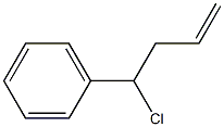 1-クロロ-1-フェニル-3-ブテン 化学構造式