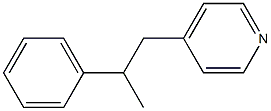 4-(2-Phenylpropyl)pyridine Struktur