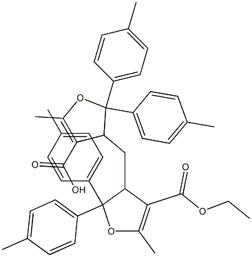 3,3'-(Methylene)bis[2,3-dihydro-5-methyl-2,2-bis(4-methylphenyl)furan-4-carboxylic acid ethyl] ester