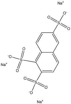 1,2,6-Naphthalenetrisulfonic acid trisodium salt Structure