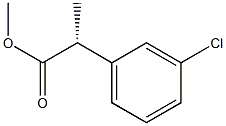 [R,(-)]-2-(m-Chlorophenyl)propionic acid methyl ester
