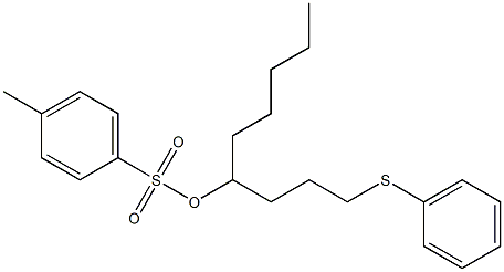 4-Methylbenzenesulfonic acid 1-(3-phenylthiopropyl)hexyl ester