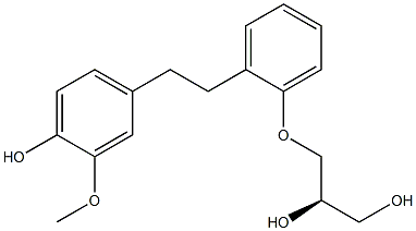  (2R)-3-[2-(4-Hydroxy-3-methoxyphenethyl)phenoxy]-1,2-propanediol