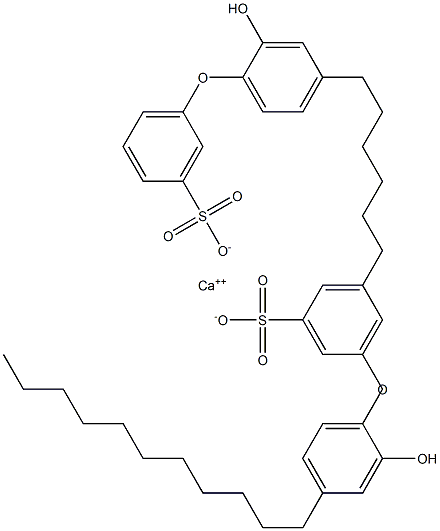  Bis(2'-hydroxy-4'-undecyl[oxybisbenzene]-3-sulfonic acid)calcium salt