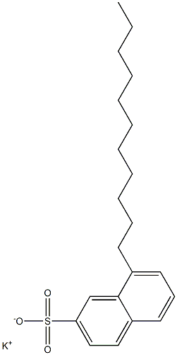 8-Undecyl-2-naphthalenesulfonic acid potassium salt