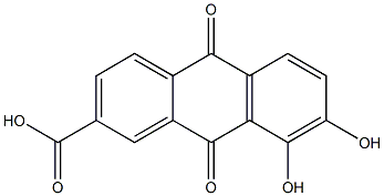 9,10-Dihydro-7,8-dihydroxy-9,10-dioxo-2-anthracenecarboxylic acid