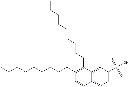 7,8-Dinonyl-2-naphthalenesulfonic acid