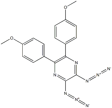  2,3-Diazido-5,6-bis(4-methoxyphenyl)pyrazine