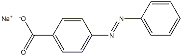 p-(Phenylazo)benzoic acid sodium salt Struktur