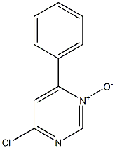4-クロロ-6-フェニルピリミジン1-オキシド 化学構造式
