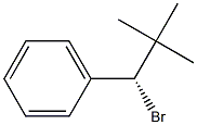 (-)-[(S)-1-Bromo-2,2-dimethylpropyl]benzene,,结构式