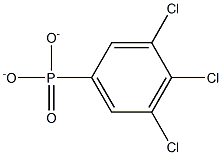 3,4,5-Trichlorophenylphosphonate,,结构式
