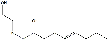 1-[(2-Hydroxyethyl)amino]-5-nonen-2-ol Struktur
