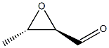 (2R)-3α-メチルオキシラン-2β-カルボアルデヒド 化学構造式