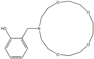  2-[(1,4,7,10-Tetraoxa-13-azacyclopentadecan-13-yl)methyl]phenol