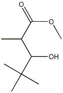 3-Hydroxy-2,4,4-trimethylpentanoic acid methyl ester,,结构式