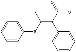 1-Nitro-1-phenyl-2-(phenylthio)propane,,结构式