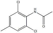 2',6'-Dichloro-4'-methylacetanilide Structure
