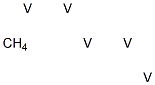 Pentavanadium carbon Structure