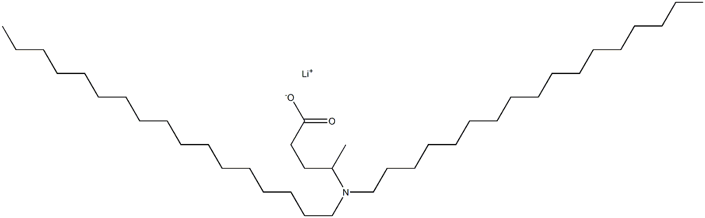 4-(Diheptadecylamino)valeric acid lithium salt