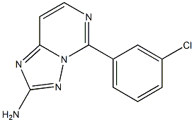2-Amino-5-[3-chlorophenyl][1,2,4]triazolo[1,5-c]pyrimidine