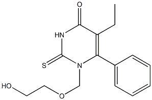  5-Ethyl-1-[(2-hydroxyethoxy)methyl]-6-phenylthiouracil