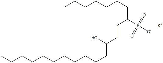 11-Hydroxydocosane-8-sulfonic acid potassium salt