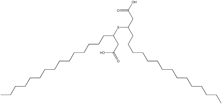 3,3'-ジペンタデシル[3,3'-チオジプロピオン酸] 化学構造式