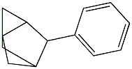 3-フェニルトリシクロ[2.2.1.02,6]ヘプタン 化学構造式