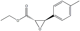 (2S,3R)-3-(4-Methylphenyl)oxirane-2-carboxylic acid ethyl ester Structure