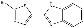 2-(5-Bromothiophen-2-yl)-1H-benzimidazole Struktur