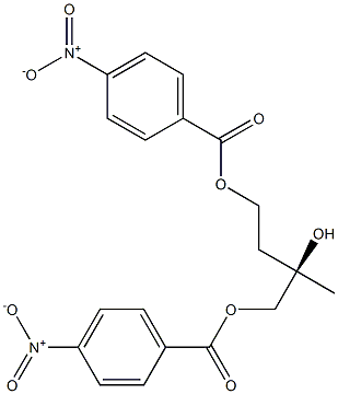 [R,(-)]-2-Methyl-1,2,4-butanetriol 1,4-bis(p-nitrobenzoate) Structure