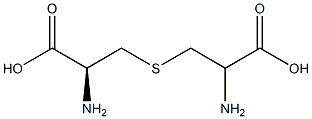 (S)-2-Amino-3-[(2-amino-2-carboxyethyl)thio]propionic acid Structure