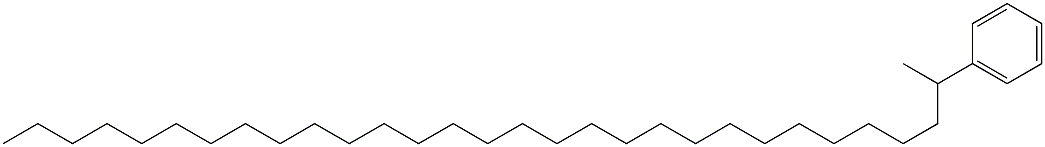 1-Methylnonacosylbenzene Struktur