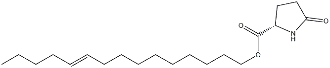 (S)-5-Oxopyrrolidine-2-carboxylic acid 10-pentadecenyl ester Structure